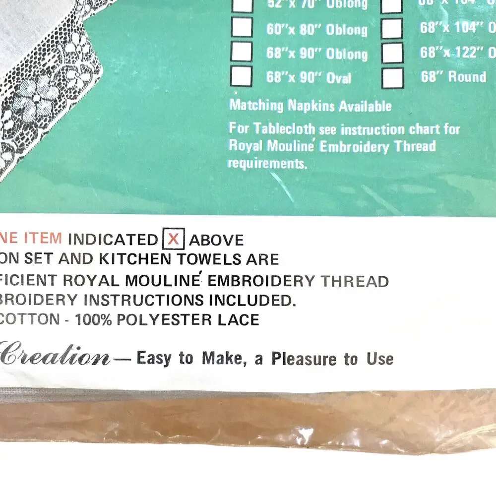 Progress Stamped Cross Stitch Holly Christmas kitchen towels (2) #1225 sealed